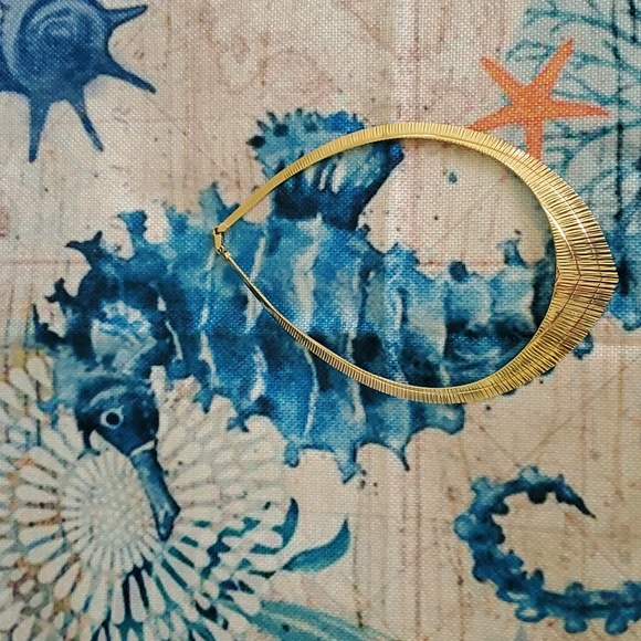 Moda Al Massimo Italian 18K Gold Cleopatra Necklace - Picture 2 of 16